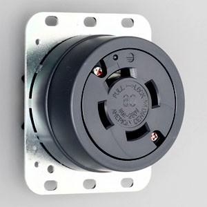 アメリカン電機 埋込コンセント 引掛形 接地形3P 60A 250V 圧着端子式 4620