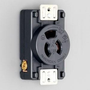 アメリカン電機 抜止形パネル用コンセント 7110GNZP
