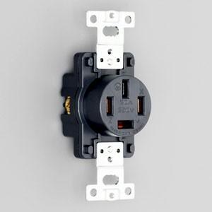 アメリカン電機 埋込コンセント 平刃形 接地形3P 20A 250V 圧着端子式・引締式 9220