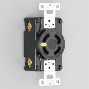 アメリカン電機 埋込コンセント 引掛形 接地形3P 30A 250V 圧着端子式・引締式 NEMA(...