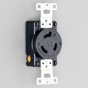 アメリカン電機 埋込コンセント 引掛形 接地形2P 20A 480V 圧着端子式・引締式 NEMA(...