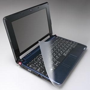 ELECOM キーボードカバー ピタッとシートSUPER フリーカットタイプ ネットブック・UMPC...