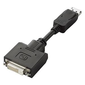 ELECOM DisplayPort-DVI変換アダプタ DisplayPortオス-DVIメス 0...