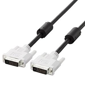 ELECOM DVIデュアルリンクケーブル デジタル接続 DVI-D24ピンオス 1m CAC-DV...