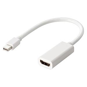 ELECOM MiniDisplayPort-HDMI変換アダプタ miniDisplayPortオ...