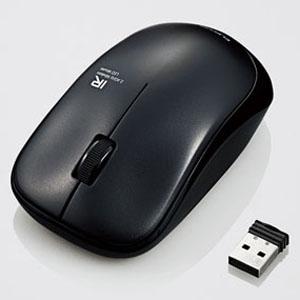 ELECOM ワイヤレスマウス ENELOシリーズ 2.4GHz対応 赤外線LED方式 Mサイズ 3...