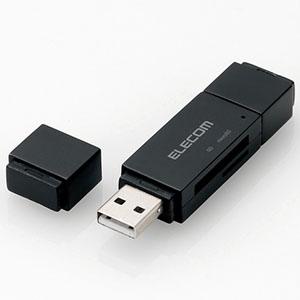 ELECOM スマホ・タブレット用USB2.0メモリリーダライタ 2スロット 34メディア対応 MR...