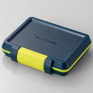ELECOM SD・microSDカードケース 耐衝撃タイプ SDカード8枚+microSDカード8...