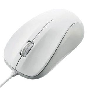 ELECOM Mサイズ 有線マウス ホワイトの買取情報