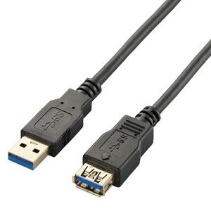 ELECOM USB3.0延長ケーブル Aオス-Aメスタイプ 1.5m ブラック USB3-E15B...