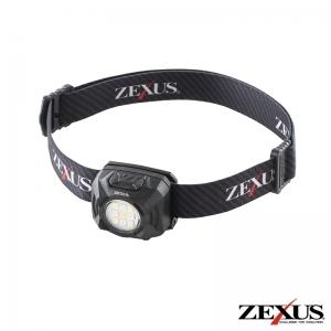 冨士灯器 LEDヘッドライト ZEXUS Rシリーズ  400lm USB充電式