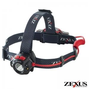 冨士灯器 LEDヘッドライト ZEXUS Rシリーズ  830lm 充電可能バッテリー搭載