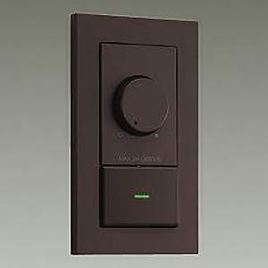 DAIKO LED専用調光器 逆位相タイプ 300VA用 3路オフライトスイッチ付 1個用スイッチボ...