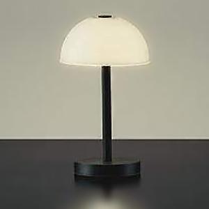 DAIKO LEDポータブルスタンドライト 調光スイッチ付 LED1.5W キャンドル色 黒/乳白 ...