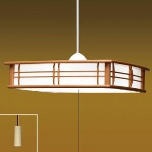 タキズミ ペンダントライト和風LEDタイプ 樹脂枠カリン調 プラスチック
