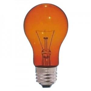 カラー電球 LED電球 オレンジ色 橙色 口金 E26 防水 調光 オレンジ 橙