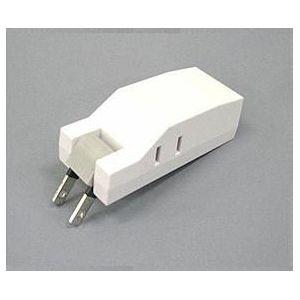 ヤザワ AC/USB変換アダプター コーナータップ型 AC:1個口/USB:2ポート 白 HC300WH2USB｜dendenichiba