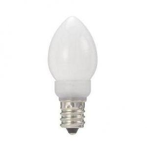 ヤザワ ローソク形LEDランプ ホワイト 全光束：21lm 5W相当 電球色相当 E12口金 LDC1LG23E12W｜dendenichiba