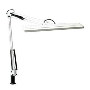 山田照明 LEDスタンドライト クランプ式 白熱灯80W相当 調光機能付 ホワイト Zライト Z-1...