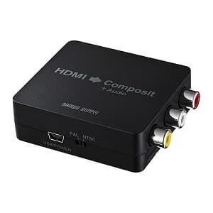サンワサプライ HDMI信号コンポジット変換コンバーター USBバスパワー方式 VGA-CVHD3