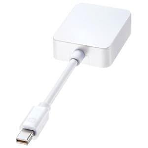 サンワサプライ 変換アダプタケーブル Mini DisplayPort-HDMI 4K映像出力対応 ...