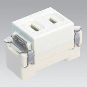 東芝 コンセント 15A 125V ニューホワイト WIDE i/E’sコンセント NDG2111(WW)