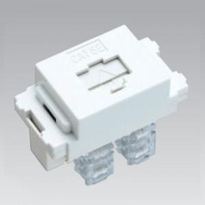 わいぎ TOSHIBA 東芝 LAN用モジュラーコンセント(CAT5E対応) ニューホワイト