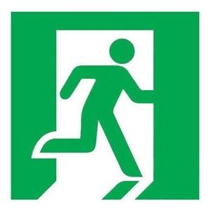 東芝 避難口誘導灯用適合表示板 C級 右向き ET-10601