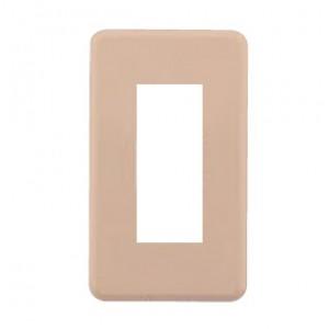 東芝 スイッチ/コンセント用プレート 3個用 ウォームベージュ WIDE i/E’s WDG5413(CW)