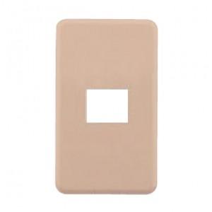 東芝 スイッチ/コンセント用プレート 1個用 ウォームベージュ WIDE i/E’s WDG5411(CW)