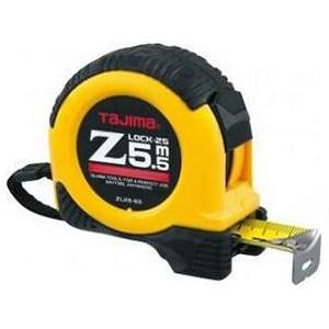 タジマ コンベックス Zロック-25 スチール剛厚テープ 長さ5.5m メートル目盛 両面目盛 ロッ...