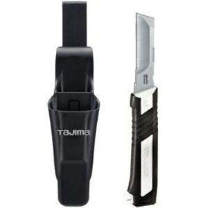 タジマ タタックナイフ 電工ナイフ ブレード貫通型 ホロー形状刃採用 ホルスター付 DK-TN80H...