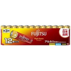 富士通 アルカリ乾電池 ハイパワータイプ 単3形 12個パック 多包装パック LR6FH(12S)