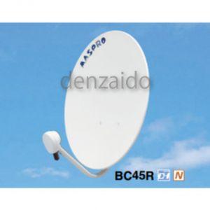 マスプロ BS・110°CSアンテナ 45cm 110°CS右旋円偏波用 BC45R(NH-BSA-45)