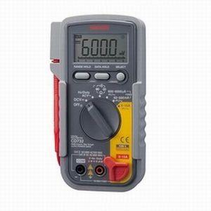 三和電気計器 デジタルマルチメータ 10ファンクション 直流電圧/電流 交流電圧/電流 抵抗 コンデ...