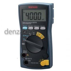 三和電気計器 デジタルマルチメータ 9ファンクション 直流電圧/電流 交流電圧/電流 抵抗 コンデン...