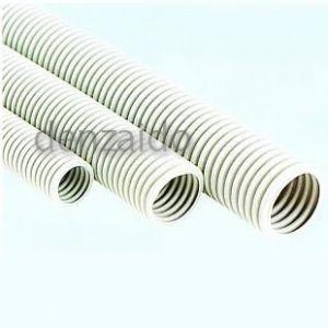 バクマ工業 PF管(一重波付) タイプ-25 露出・埋設両用(自己消火性) ベージュ PF-16