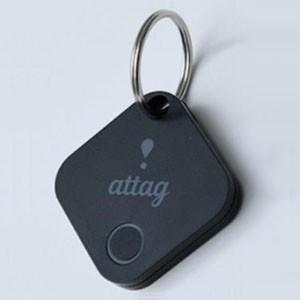 山善 忘れ物防止キーホルダー attag スマホ連動タイプ