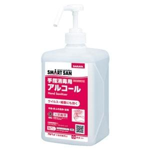 サラヤ 手指消毒用アルコール SMART SAN アルペット手指消毒用α 原液使用 内容量1L 41...