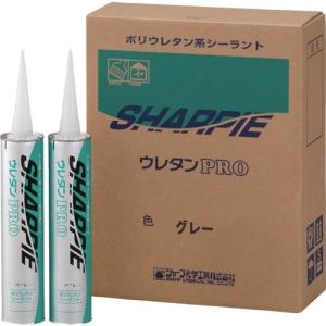シャープ化学 シーリング剤 シャーピー ウレタンPRO ホワイト 320ml 20本入り SHARP...