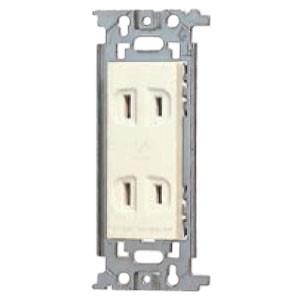 天井コンセント２個 リーラーコンセント |スイッチ・コンセント（配線器具）| 電設資材