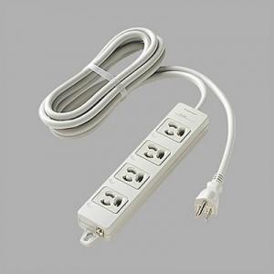 Panasonic パナソニック OAタップ 接地抜け止めコンセント 4コ口