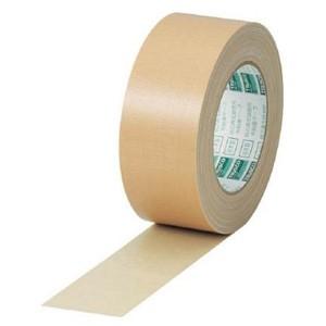 トラスコ中山 α布粘着テープ 重量物梱包用 50mm×25m 段ボール色 GNT-50