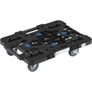 トラスコ中山 ルートバンメッシュタイプ 515X385 4輪自在 ストッパー付 黒 MPK-500J...