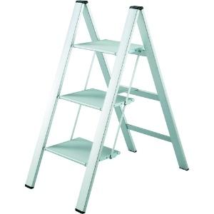 TRUSCO アルミ製スリムステップ 3段 天板高さ0.78m HSS3-80