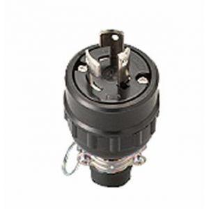 明工社 3P 20A 引掛ゴムプラグ 防水兼用 20A 250V MH2583