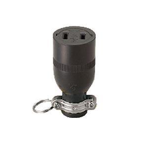 明工社 2P 15A ゴムコネクターボデー 15A 125V MC2616