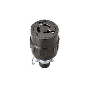 明工社 3P 20A 引掛ゴムコネクターボデー 20A 250V MH2649