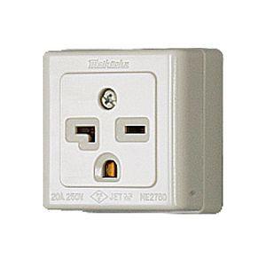 明工社 15A/20A 250V エレガント接地コンセント 20A ME2760 : 電材堂