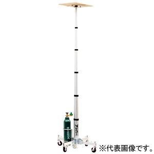 アサダ 可搬式リフト ≪気圧アッパーG28JS≫ 気圧式 炭酸ガス駆動方式 最大積載荷量160kg ...